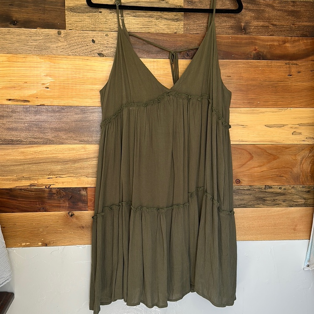 ARMY GREEN summer dress